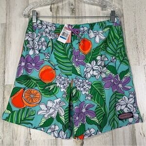 NEW! Vineyard Vines Men Short Pants XL Swimwear Trunk Tropical Island Resortwear